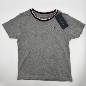 Tommy‎ Hilfiger Boys 3T Gray Heather T-Shirt Crew Neck Short Sleeve Top